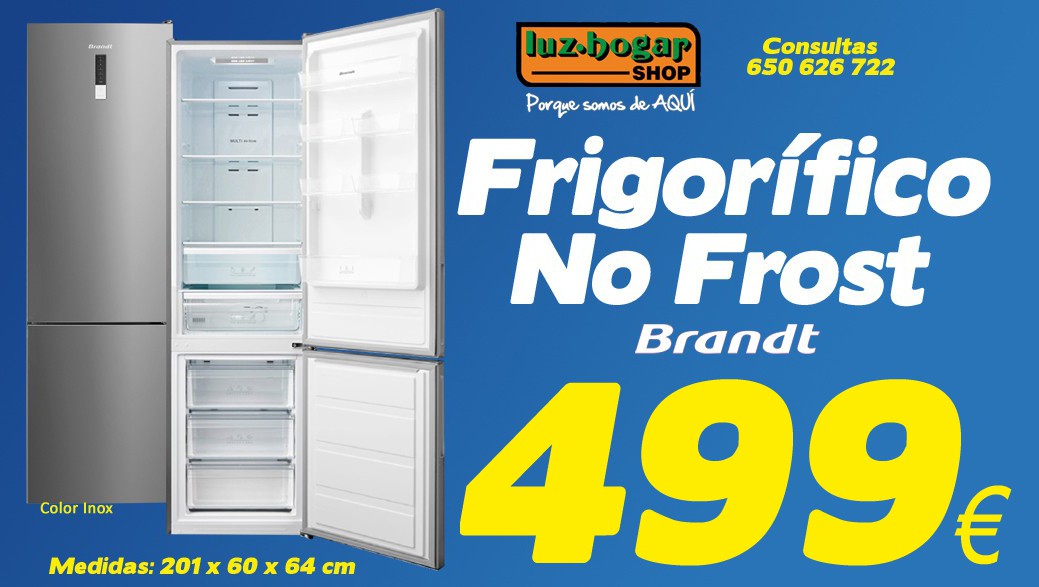 FRIGORIFICO COMBI BRANDT 2 METROS